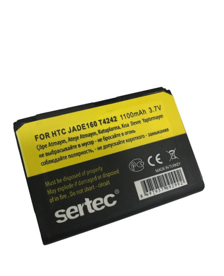 SERTEC - HTC   T4242 Touch Cruise / JADE160 Uyumlu Batarya