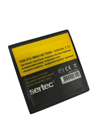 SERTEC - HTC   T5555 Hd mini ( Photon) / BB92100 Uyumlu Batarya