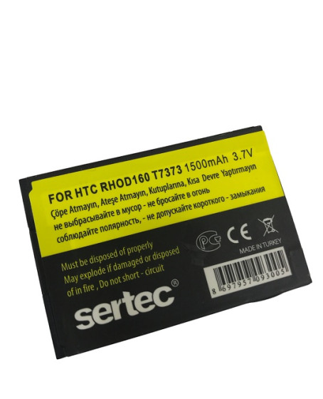 SERTEC - HTC  T7373 Touch pro 2  / RHOD160 Uyumlu Batarya