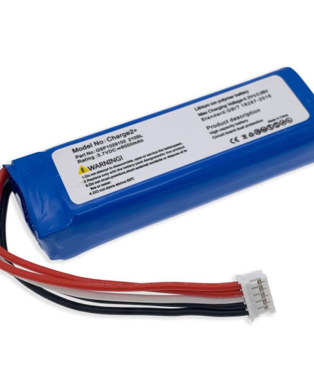 Sertec JBL Charge 2 / 2+ uyumlu 3.7v 6000 mah Soketli Batarya