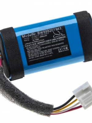 Sertec JBL Flip 5 uyumlu 3.7v 6800 mah Soketli Batarya