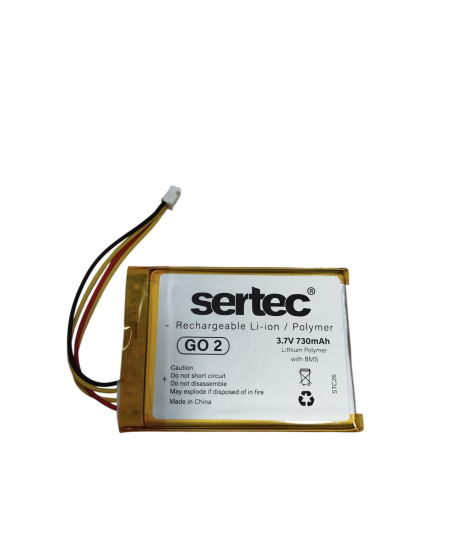 Sertec JBL Go 2 uyumlu 3.7v 730 mah Soketli Batarya