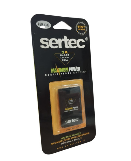 SERTEC - LG CF360 / LGIP-430G Uyumlu Batarya
