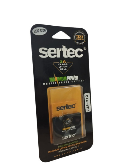 SERTEC - LG-GM310 / LGIP-570N-GD710 Uyumlu Batarya