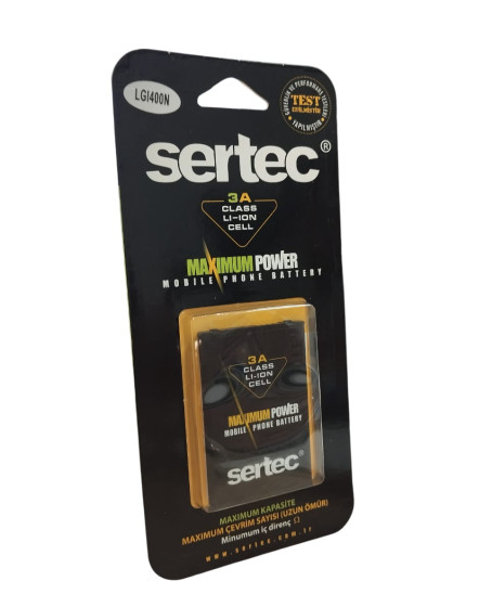 SERTEC - LG-GW820 / LGIP400N Uyumlu Batarya