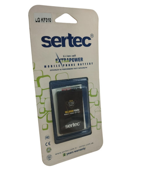 SERTEC - LG KF310 Uyumlu Batarya
