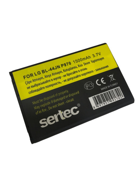 SERTEC - LG L7 P705 / BL-44JH Uyumlu Batarya