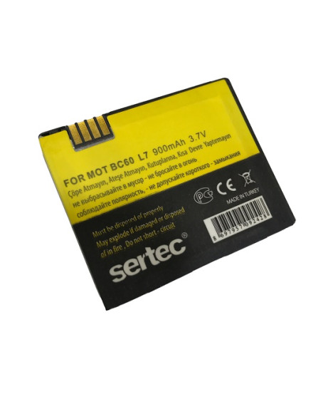 SERTEC - Motorola BC60  Uyumlu Batarya