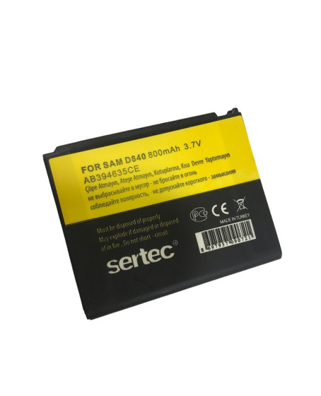 SERTEC - Samsung D848/D840 Uyumlu Batarya