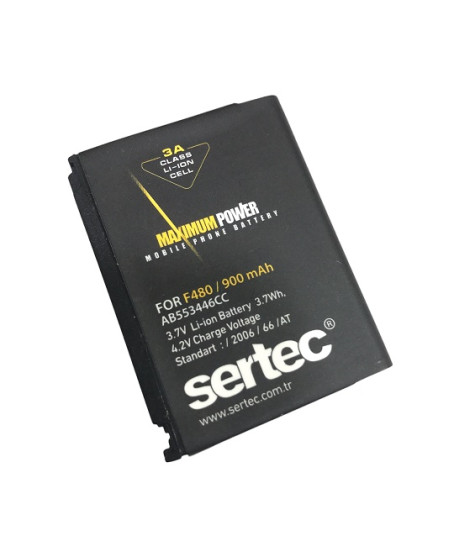 SERTEC - Samsung F480 Uyumlu Batarya