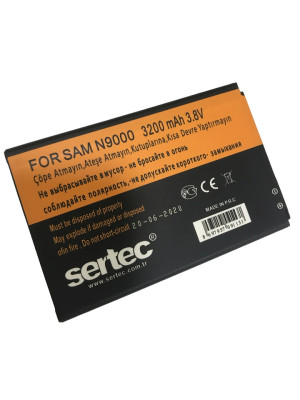 SERTEC - Samsung GALAXY NOTE 3 / N9000 Uyumlu Batarya SERTEC - Samsung GALAXY NOTE 3 / N9000 Uyumlu Batarya