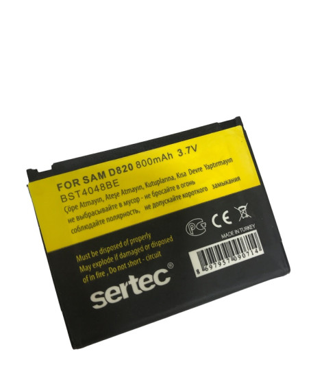 SERTEC - Samsung V740/D820 Uyumlu Batarya