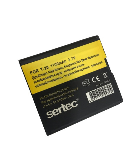 SERTEC - Turkcell T-20 Uyumlu Batarya