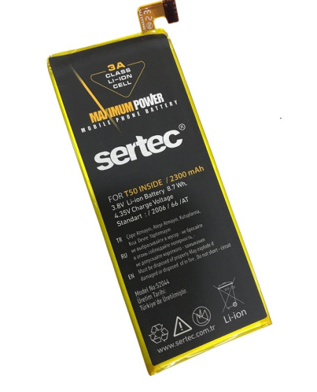 SERTEC - Turkcell T-50 Uyumlu Batarya