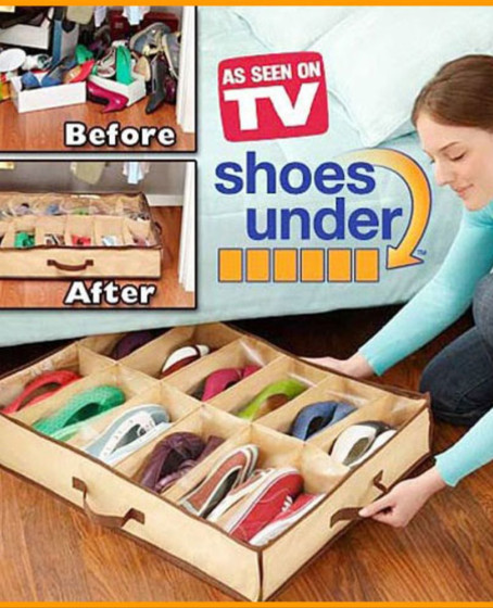 Shoes Under (Portatif Ayakkabı Saklama Hurcu)