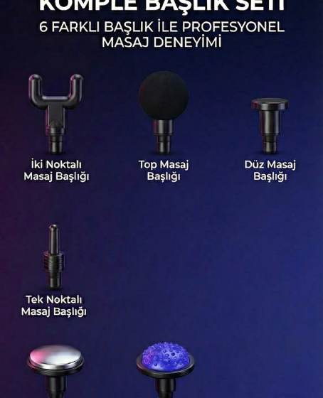 Sıcak Ve Soğuk Terapili Masaj Tabancası - Şarjlı Isıtmalı Masaj Cihazı - Sporcu Masaj Aleti Sıcak Ve Soğuk Terapili Masaj Tabancası - Şarjlı Isıtmalı Masaj Cihazı - Sporcu Masaj Aleti