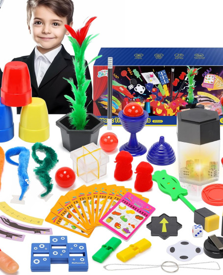 5 Parça İllüzyon Oyunları -çiçek-kupa-mendil-tombala-zar