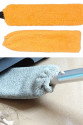 Sihirli Mikrofiber Başlıklı Girintili Yüzey Temizleme Mopu Toz Alma Fırçası Sihirli Mikrofiber Başlıklı Girintili Yüzey Temizleme Mopu Toz Alma Fırçası
