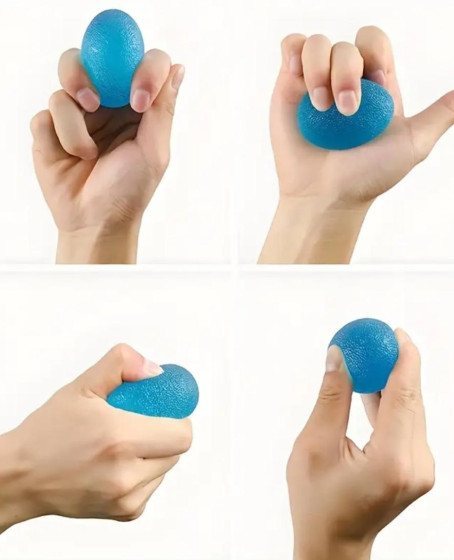 Silikon El Egzersiz Topu Dayanıklı Ergonomik ve Rahat Kullanım