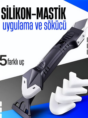 Silikon Mastik Tutkal Sökme ve Uygulama Kiti