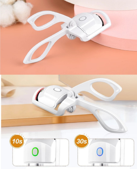 Silikon Uçlu Elektrikli Kirpik Kıvırıcı 2 Sıcaklık Modlu USB Şarjlı Kolay Rimel Kirpik Bigudisi Silikon Uçlu Elektrikli Kirpik Kıvırıcı 2 Sıcaklık Modlu USB Şarjlı Kolay Rimel Kirpik Bigudisi