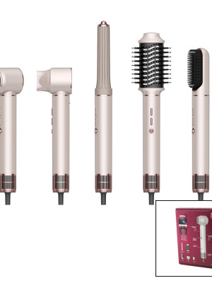 ROSE GOLD AİR BRUSH 5İN1=BUKLE-HACİMLE-DÜZLEŞTİR-2-FIRÇA SAÇ KURUTMA - ŞEKİL MAKİNESİ 1300W3-KDM.HIZ - DERECE SHD-1729 ROSE GOLD AİR BRUSH 5İN1=BUKLE-HACİMLE-DÜZLEŞTİR-2-FIRÇA SAÇ KURUTMA - ŞEKİL MAKİNESİ 1300W3-KDM.HIZ - DERECE SHD-1729