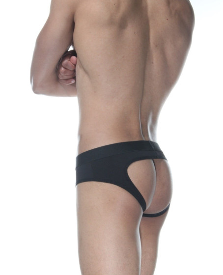 Siyah Jockstrap Erkek İç Giyim