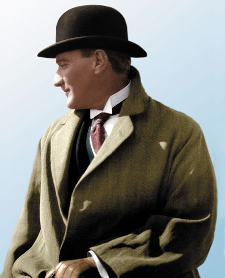 Siyah Renk Atatürk Şapkası