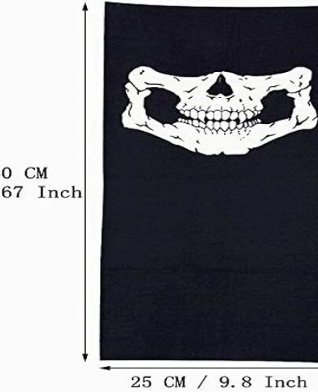 Motorcu Boyunluk Baf Buff Bandana 25x48 cm Model 7
