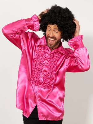 Siyah Renk Kıvırcık Afro Bonus Peruk