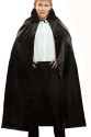Siyah Renk Yakalı Halloween Pelerini 90 cm