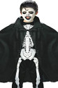 Siyah Renk Yakalı Halloween Pelerini 90 cm