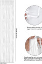 Soft Beyaz Renk Duvar ve Kapı Perdesi İthal 100x200 cm