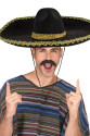 Sombrero Meksika Şapkası Mariachi Altın Şeritli Yetişkin Boy Sombrero Meksika Şapkası Mariachi Altın Şeritli Yetişkin Boy
