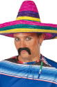 Sombrero Meksika Şapkası Renkli Örme Hasır Yetişkin Boy Sombrero Meksika Şapkası Renkli Örme Hasır Yetişkin Boy