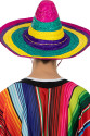 Sombrero Meksika Şapkası Renkli Örme Hasır Yetişkin Boy Sombrero Meksika Şapkası Renkli Örme Hasır Yetişkin Boy