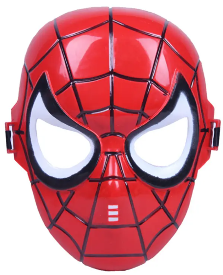 Spiderman Maskesi Örümcek Adam Maskesi A Kalite İthal 20x16 cm