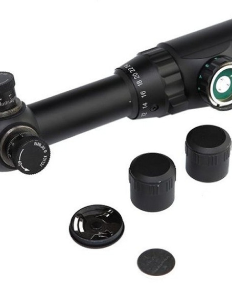 6-24x50 AOE Av Dürbünü Çift Işık Kırmızı Yeşil Kaynaklı Zoomlu