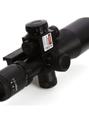 Süper Zoomlu Lazerli Profesyonel Av Dürbünü 2.5-10X40/E