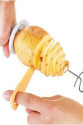 Spiral Patates Dilimleyici Aparat Çubukta Patates Cips Yapma Spiral Patates Dilimleyici Aparat Çubukta Patates Cips Yapma