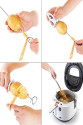 Spiral Patates Dilimleyici Aparat Çubukta Patates Cips Yapma Spiral Patates Dilimleyici Aparat Çubukta Patates Cips Yapma