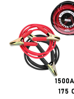 1500 AMPER KAMYON İÇİN AKÜ TAKVİYE KABLOSU 175CM - PENCERELİ BEZ ÇANTALI