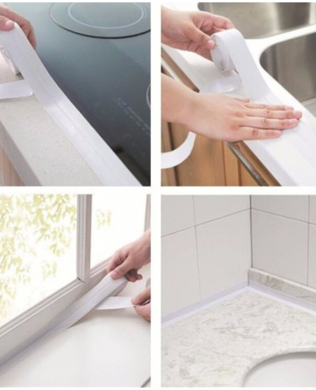 Su Sızdırmaz Bant Lavabo Küvet Kenar Bandı 4 CM