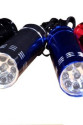 Süper Parlak 9 Ledli Metal Mini El Feneri