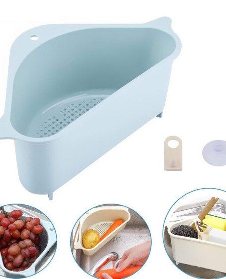 Süzgeçli Lavabo Süzgeci – Vakum Aparatlı Kenar Süzgeci