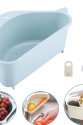 Süzgeçli Lavabo Süzgeci – Vakum Aparatlı Kenar Süzgeci