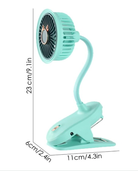 Taşınabilir Mini Klips Bebek Arabası Fanı, Fan Elektrikli Soğutma Hava Sirkülatöründe 360 Derece Dönebilen Klips Taşınabilir Mini Klips Bebek Arabası Fanı, Fan Elektrikli Soğutma Hava Sirkülatöründe 360 Derece Dönebilen Klips
