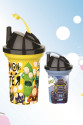 Tedy Pipetli Çocuk Içecek Bardağı Desenli Bardak 300ml Tedy Pipetli Çocuk Içecek Bardağı Desenli Bardak 300ml