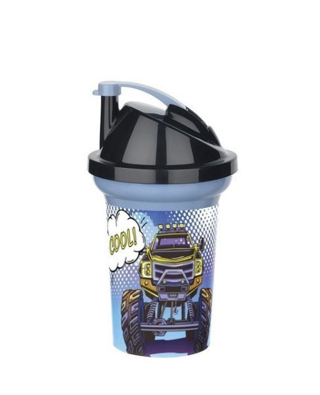 Tedy Pipetli Çocuk Içecek Bardağı Desenli Bardak 300ml Tedy Pipetli Çocuk Içecek Bardağı Desenli Bardak 300ml