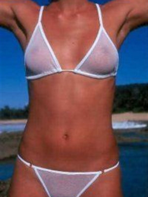 Transparan Bikini Takım